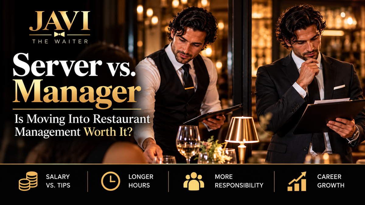 Server vs. Restaurant Manager: Is Moving Into Management Worth It?