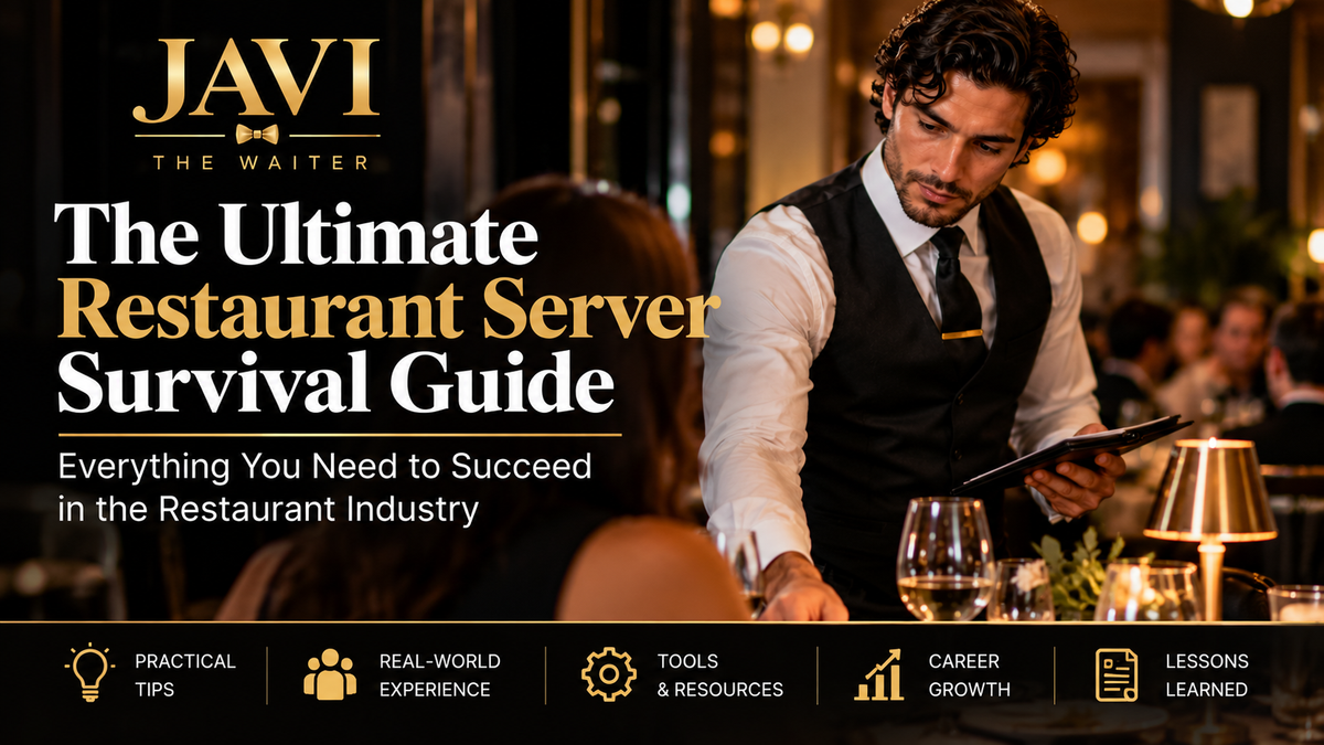 The Ultimate Restaurant Server Survival Guide: Everything You Need to Succeed