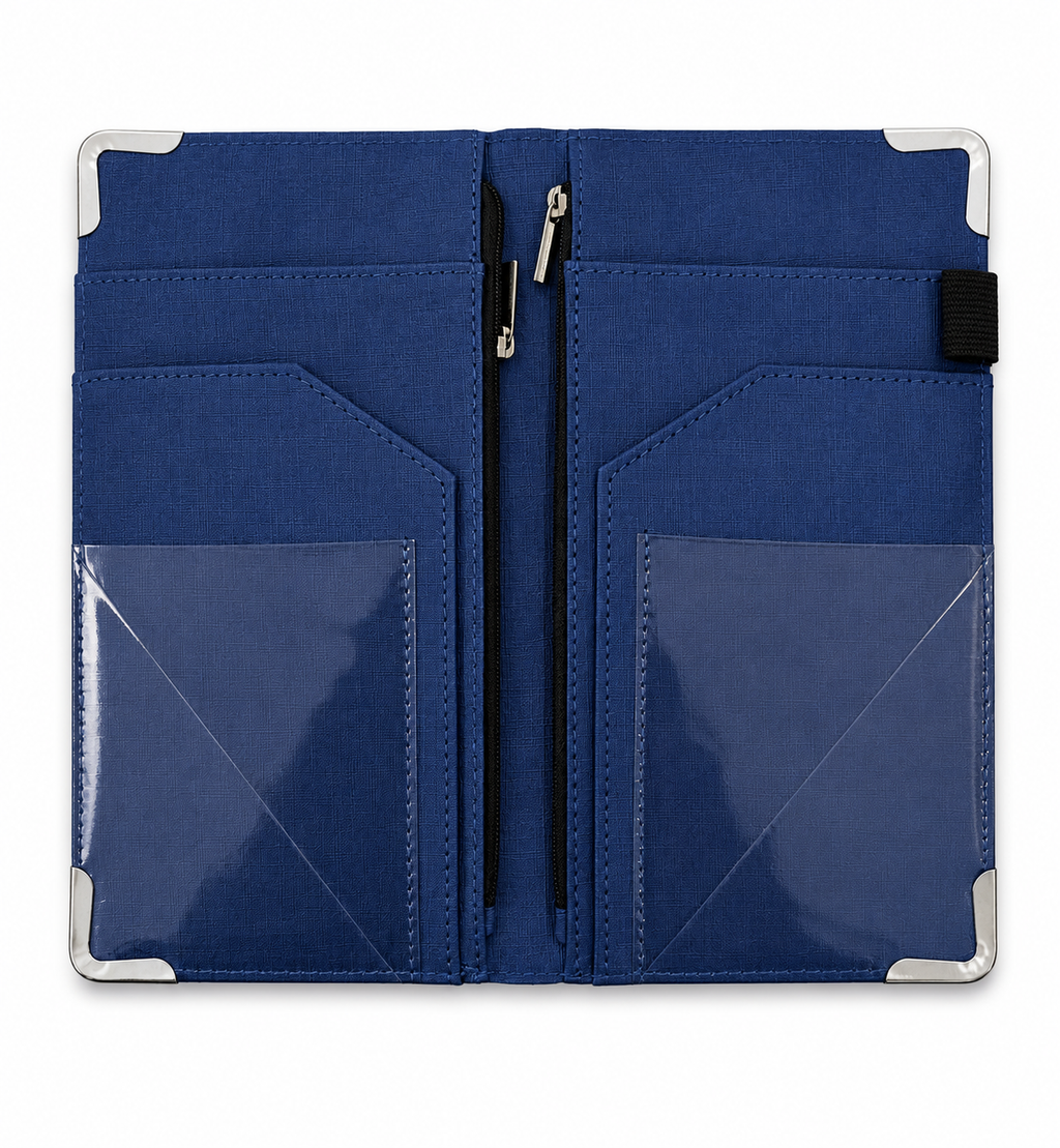 Blue ABC Wolf Server Book – Premium 9x5 Organizer by a Waiter & Sommelier (Copy)