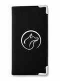 Black ABC Wolf Server Book – Premium 9x5 Organizer by a Waiter & Sommelier